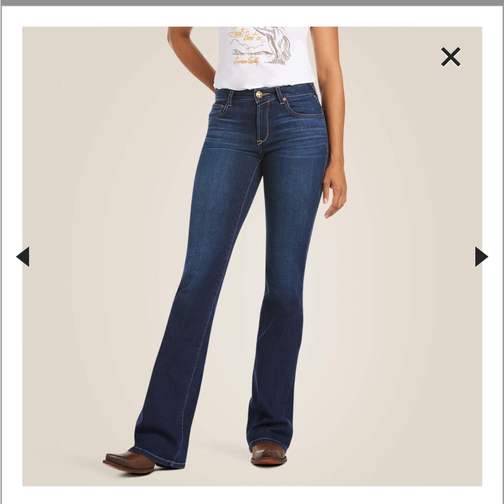Ariat Ultra Stretch Perfect Rise Katie Flare Jean 28S